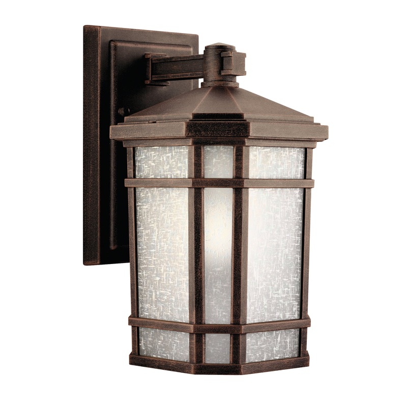 Cameron One Light Outdoor Wall Mount in Prairie Rock