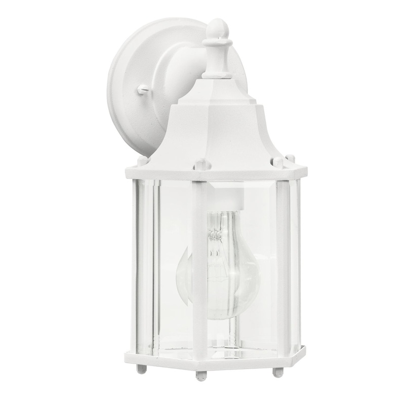 Chesapeake One Light Outdoor Wall Mount in White