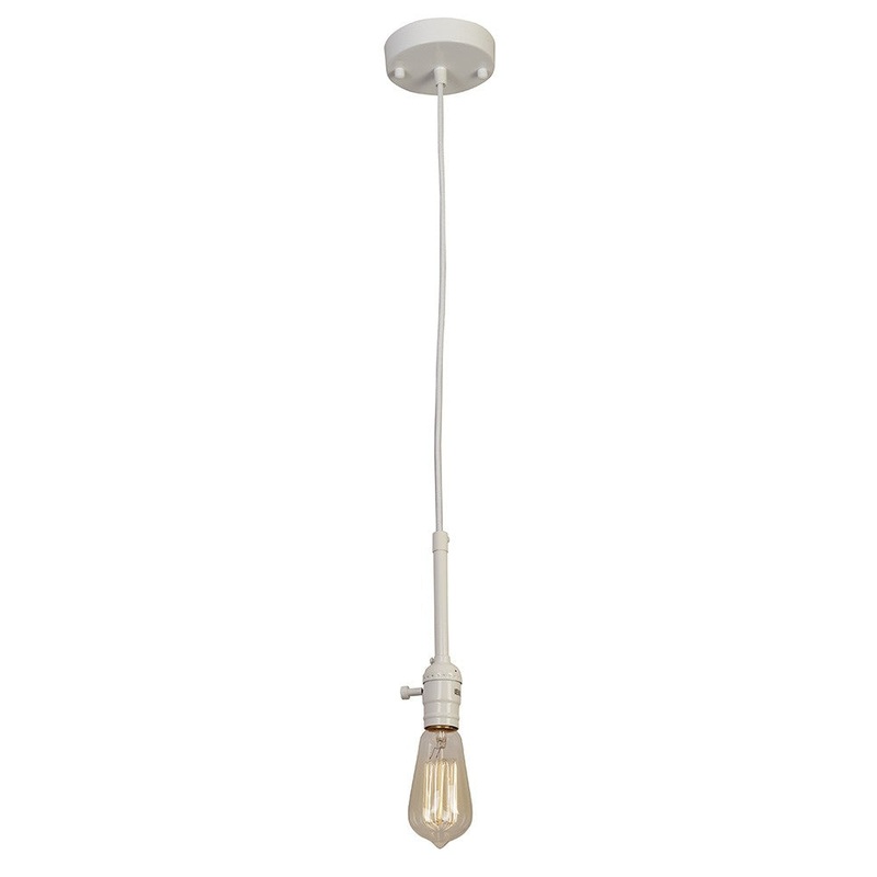 Bartow One Light Pendant in Matte White