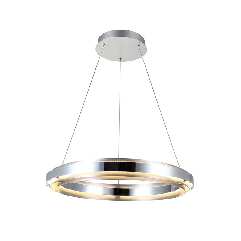 Cirque LED Pendant in Polished Chrome