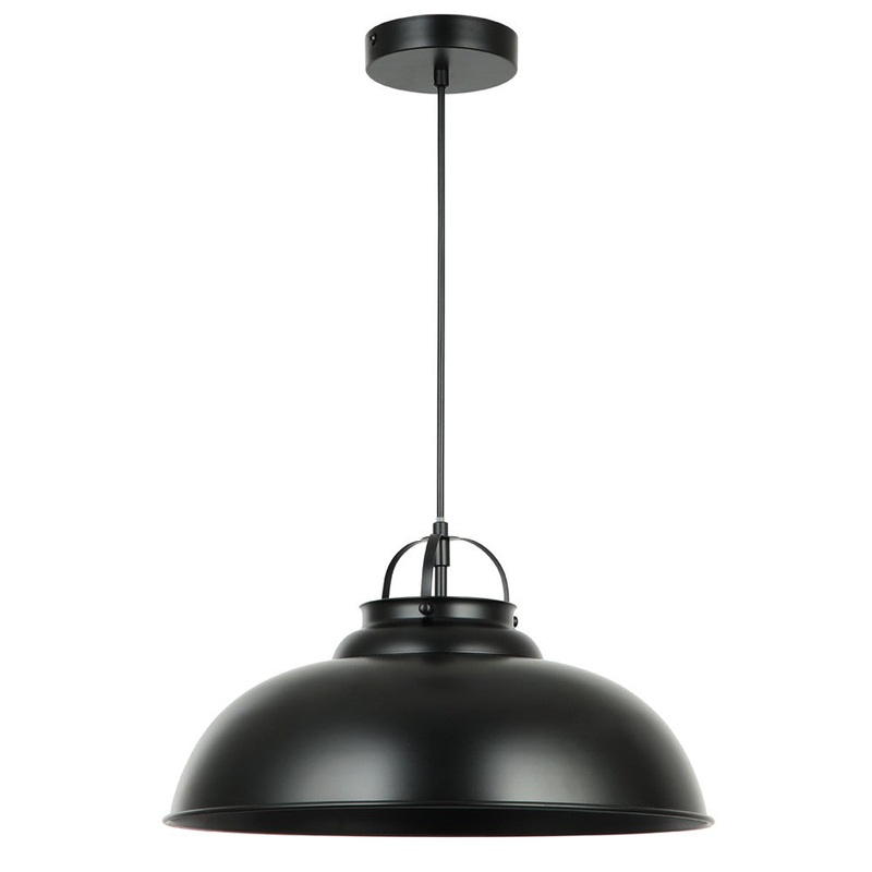 Martin One Light Pendant in Matte Black