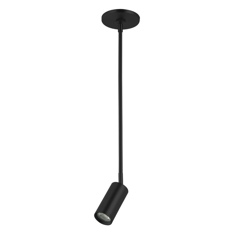 Monty One Light Pendant in Matte Black