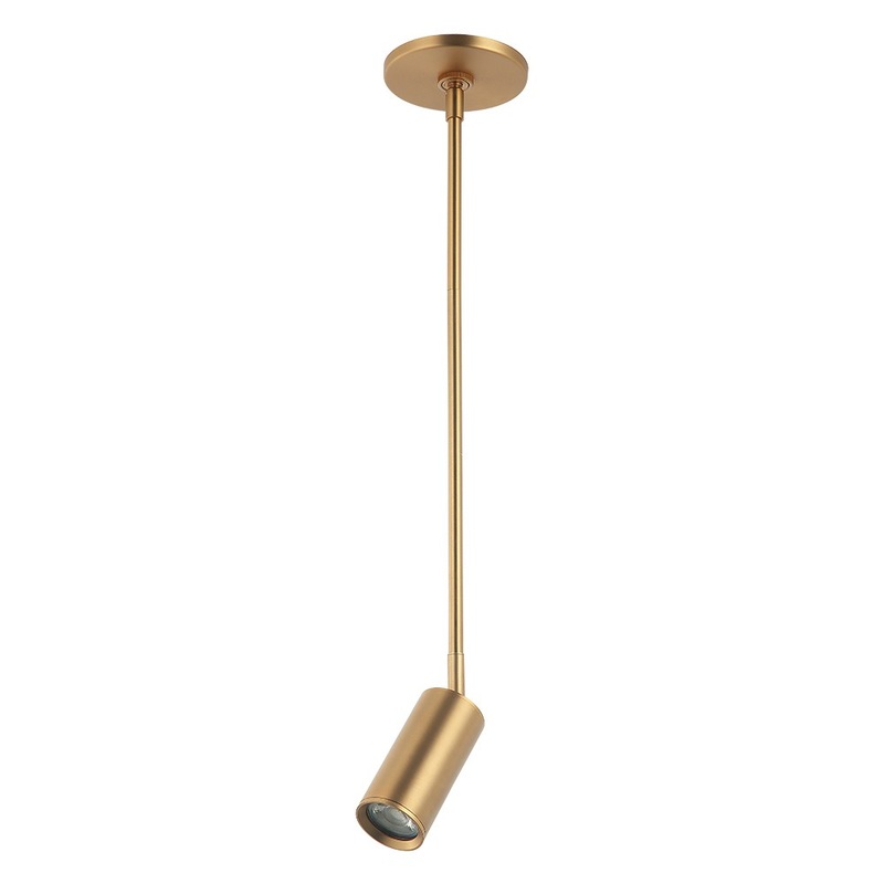 Monty One Light Pendant in Pharaoh Gold