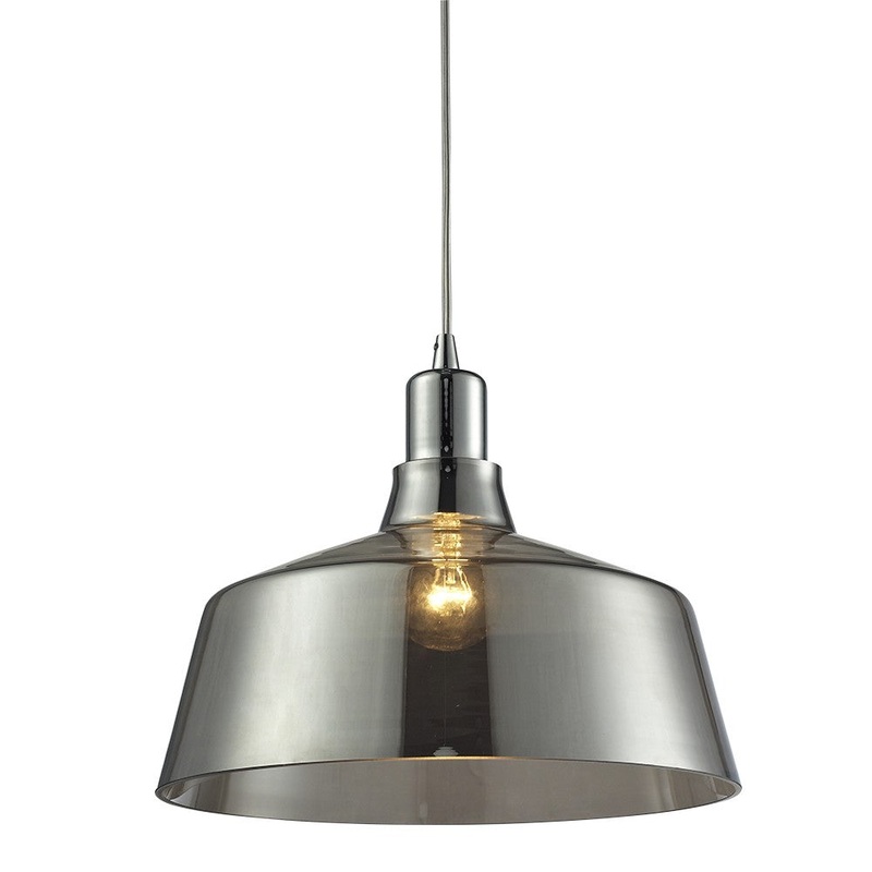 MX 2226 One Light Pendant in Polished Chrome