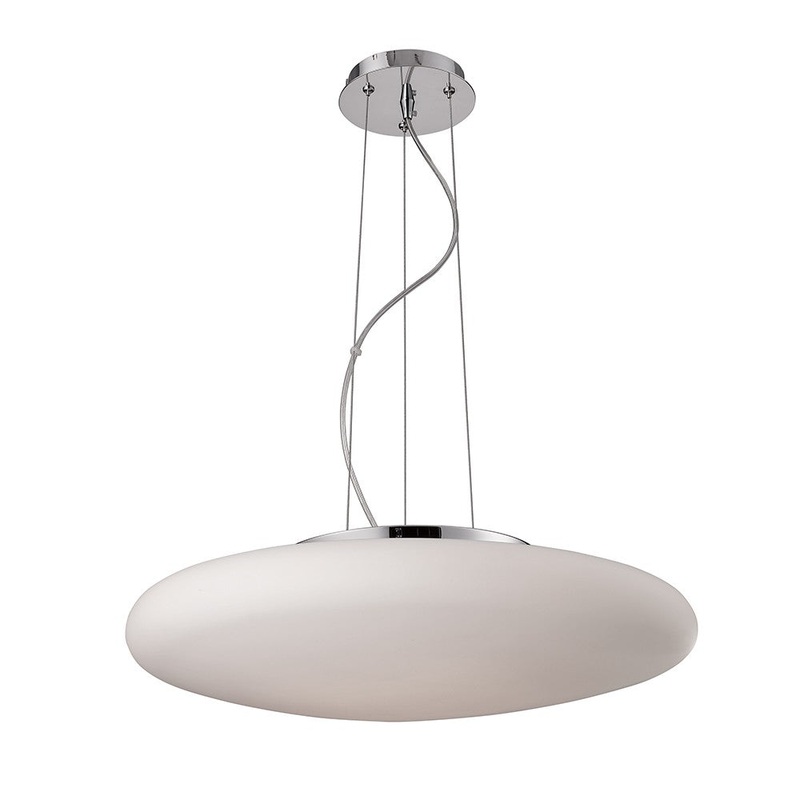 MX 2391 Three Light Pendant in Polished Chrome