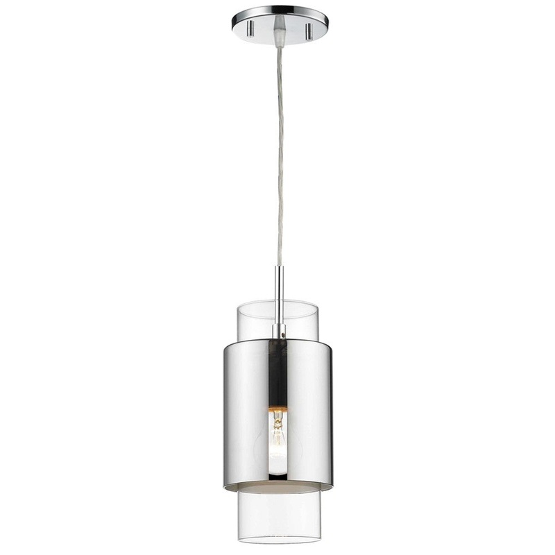 Pendae One Light Pendant in Polished Chrome