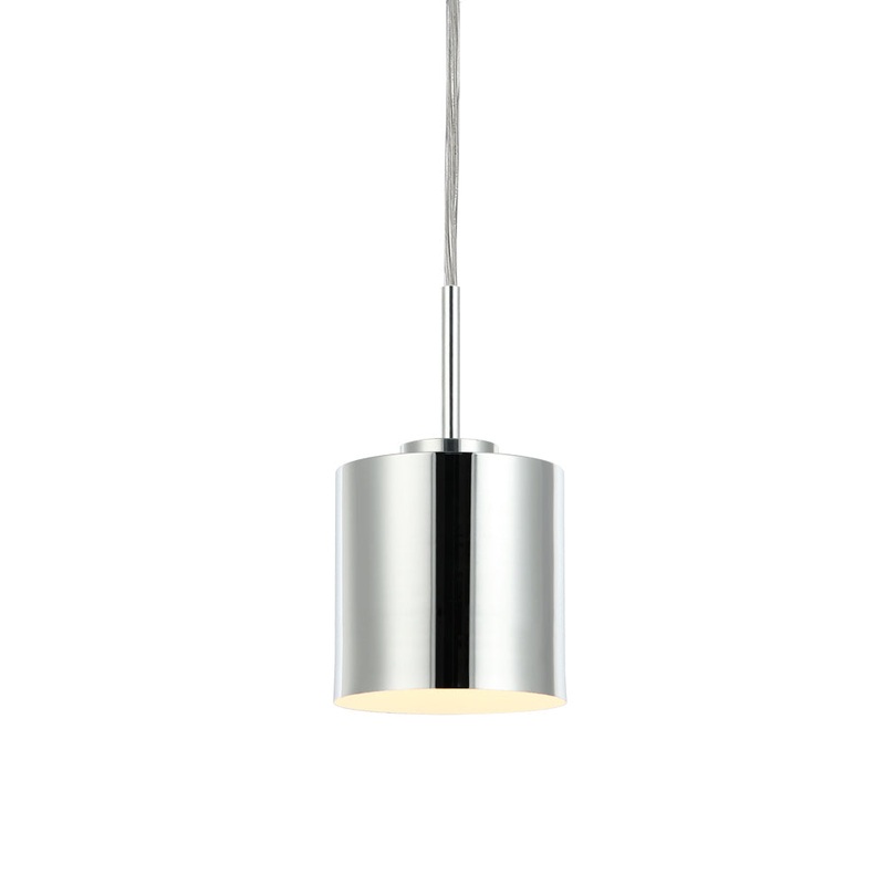 Andel One Light Pendant in Polished Chrome