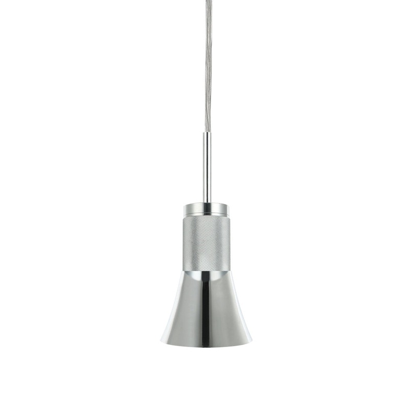Axel One Light Pendant in Polished Chrome