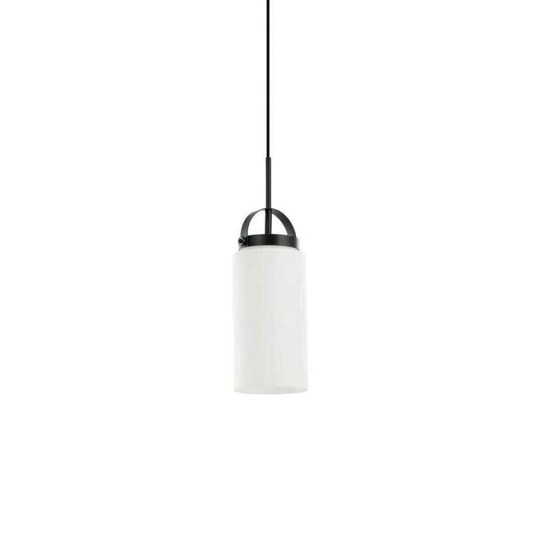 Barnston One Light Pendant in Matte Black