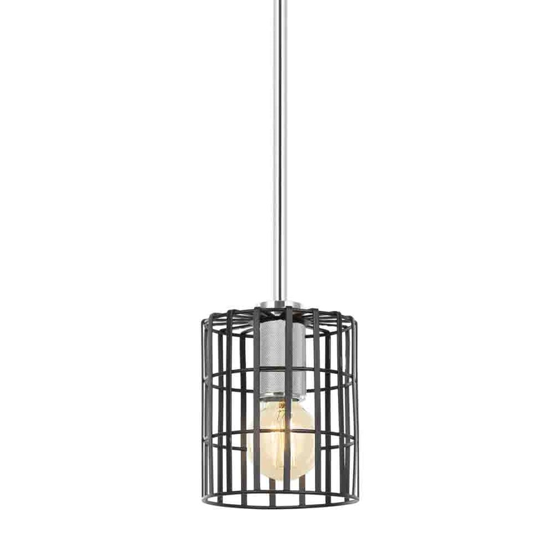 Corsica One Light Pendant in Polished Chrome