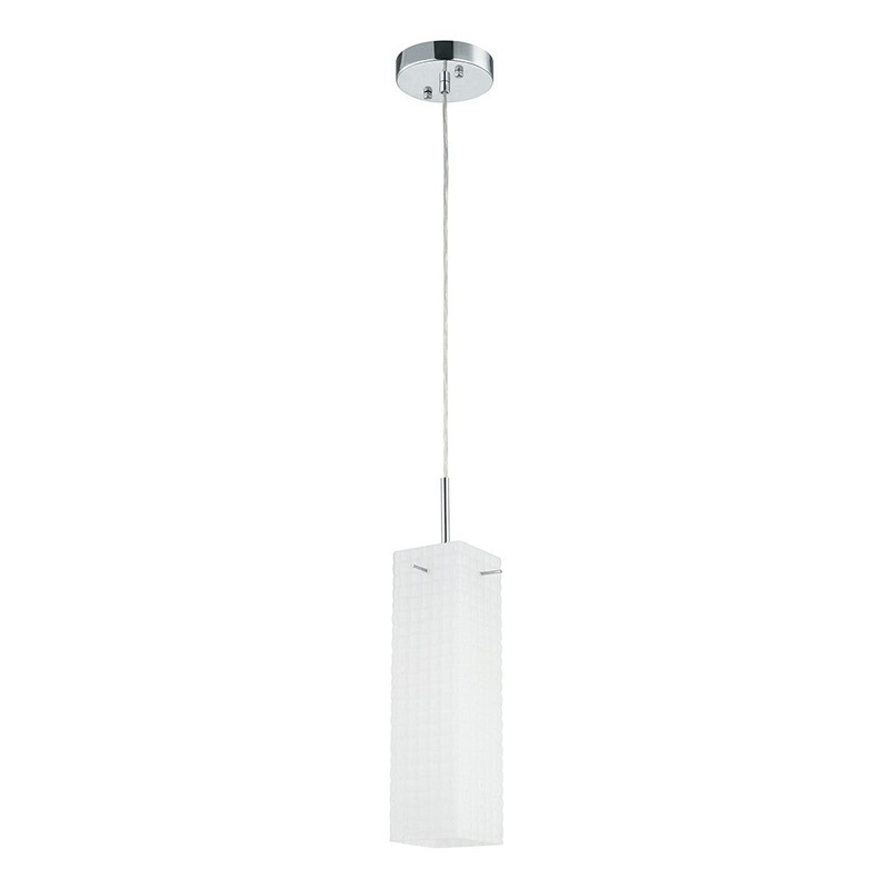 Della One Light Pendant in Polished Chrome