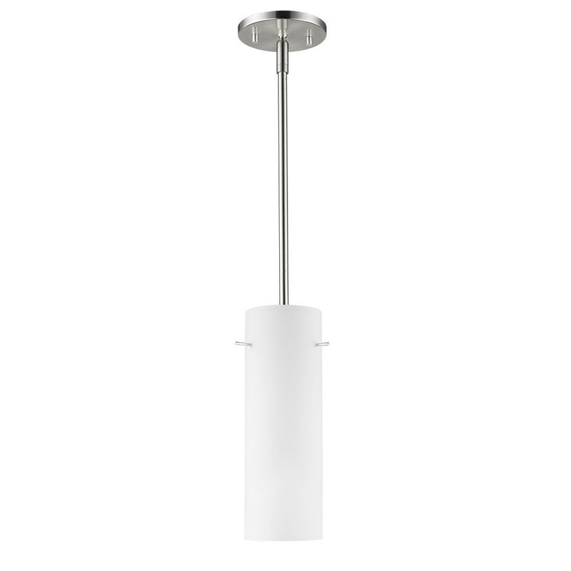 Fremont One Light Pendant in Satin Nickel