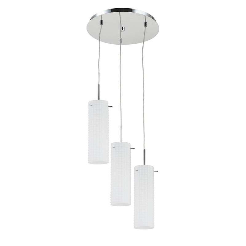 Maia Three Light Pendant in Polished Chrome