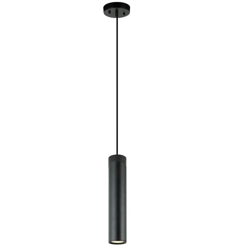 Monty LED Pendant in Matte Black