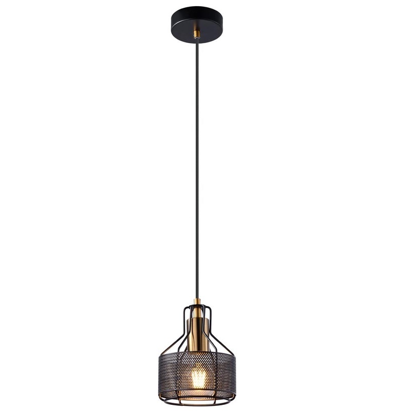 Pali One Light Mini Pendant in Matte Black