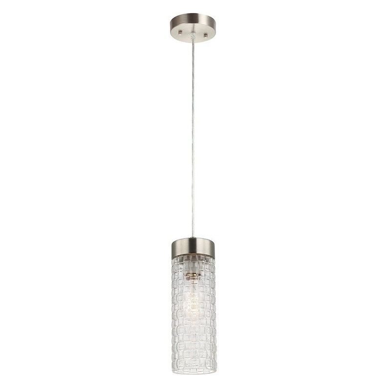 Pedaso One Light Pendant in Satin Nickel