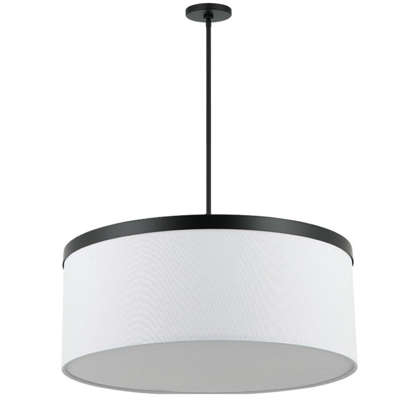 Reon Six Light Pendant in Matte Black