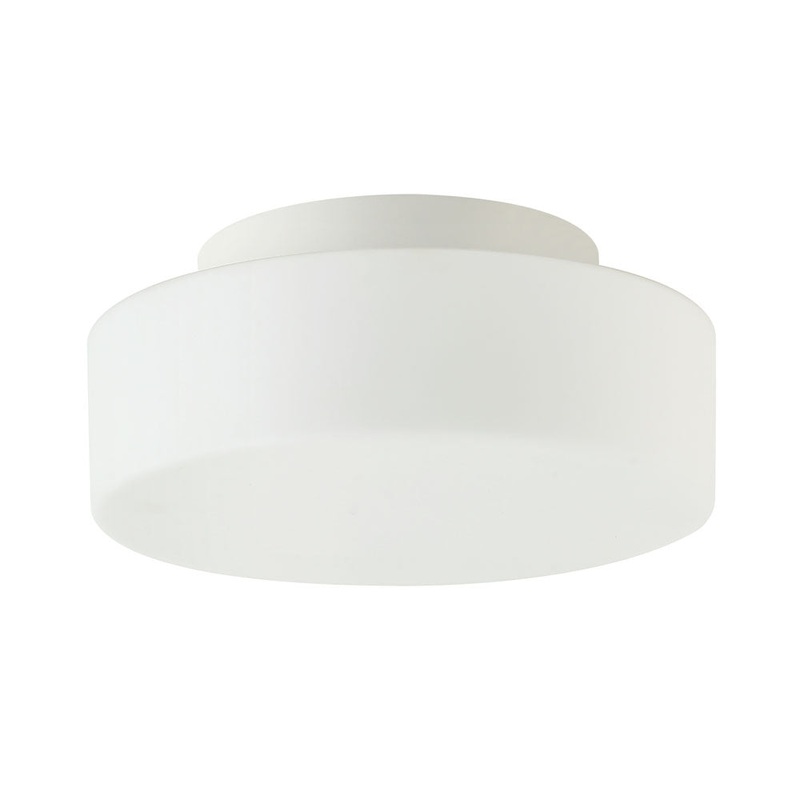 Nico One Light Flush Mount in Matte White