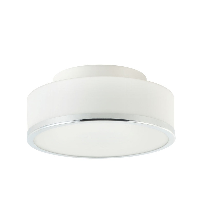 Nico One Light Flush Mount in Polished Chrome