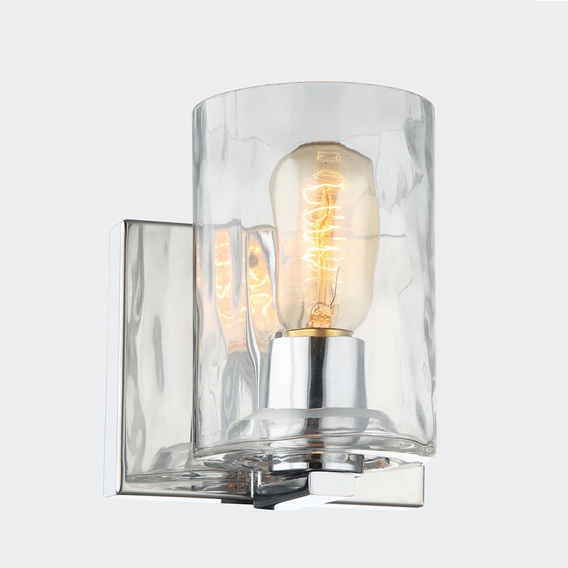 Alys One Light Wall Sconce in Polished Chrome