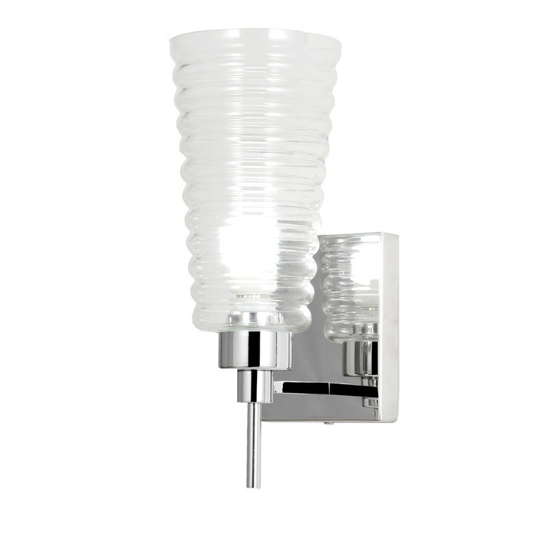 Cotele One Light Wall Sconce in Polished Chrome