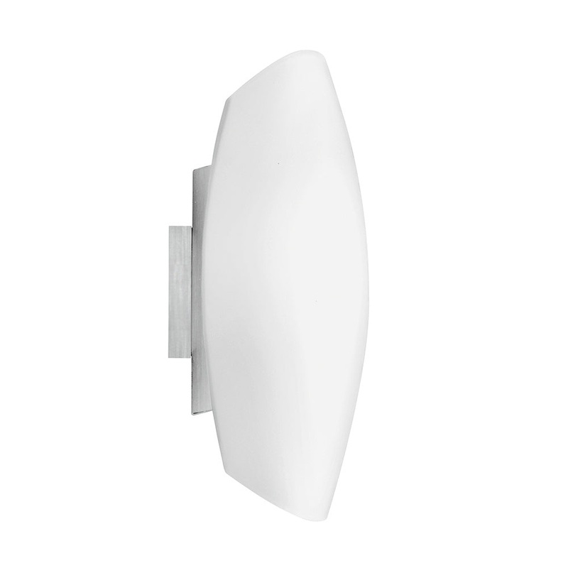Erice One Light Wall Sconce in Satin Nickel