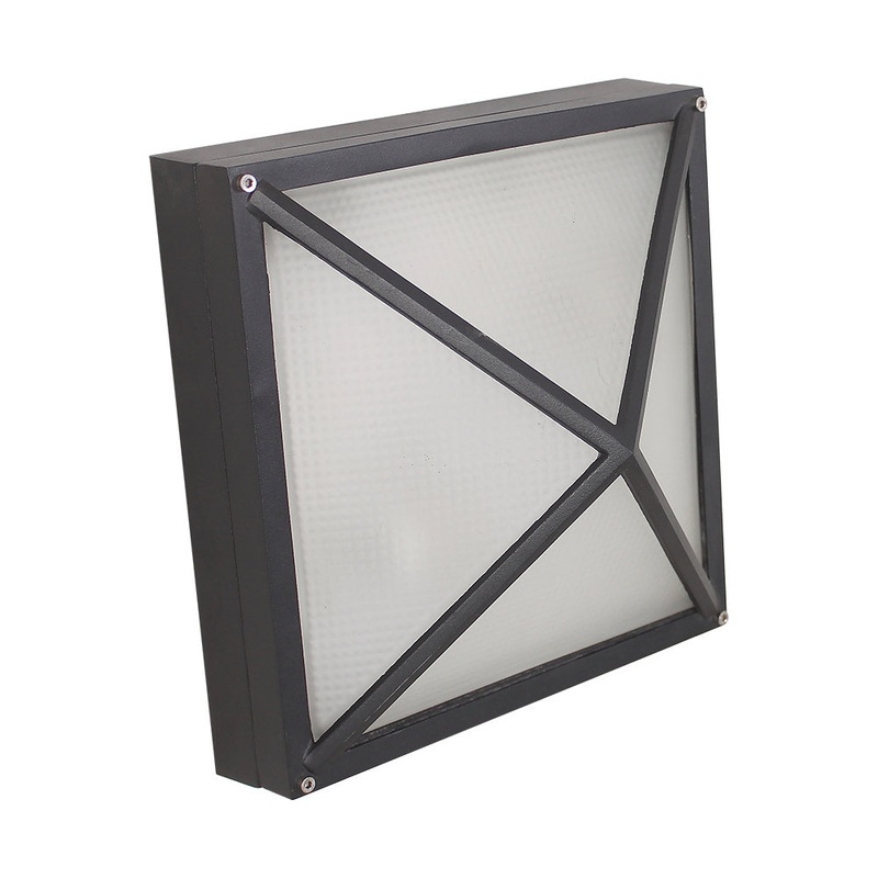Matero Two Light Outdoor Wall or Ceiling in Matte Black