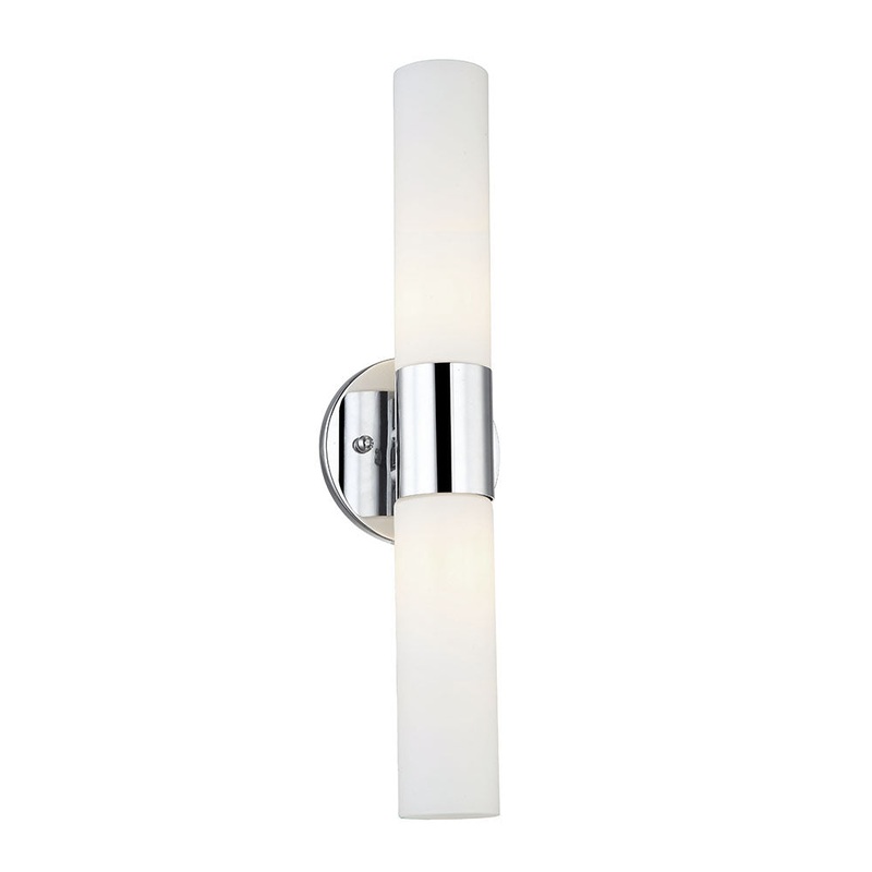 McAlester Two Light Wall Sconce in Satin Nickel