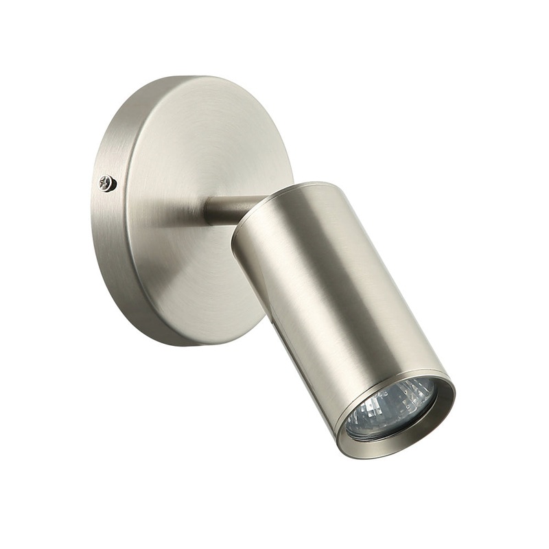 Monty LED Track in Satin Nickel