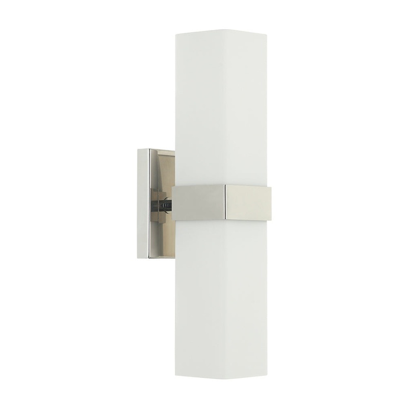 Portici Two Light Wall Sconce in Polished Chrome