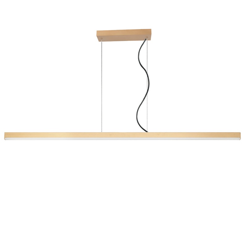 Ridge LED Pendant in Custom Finish