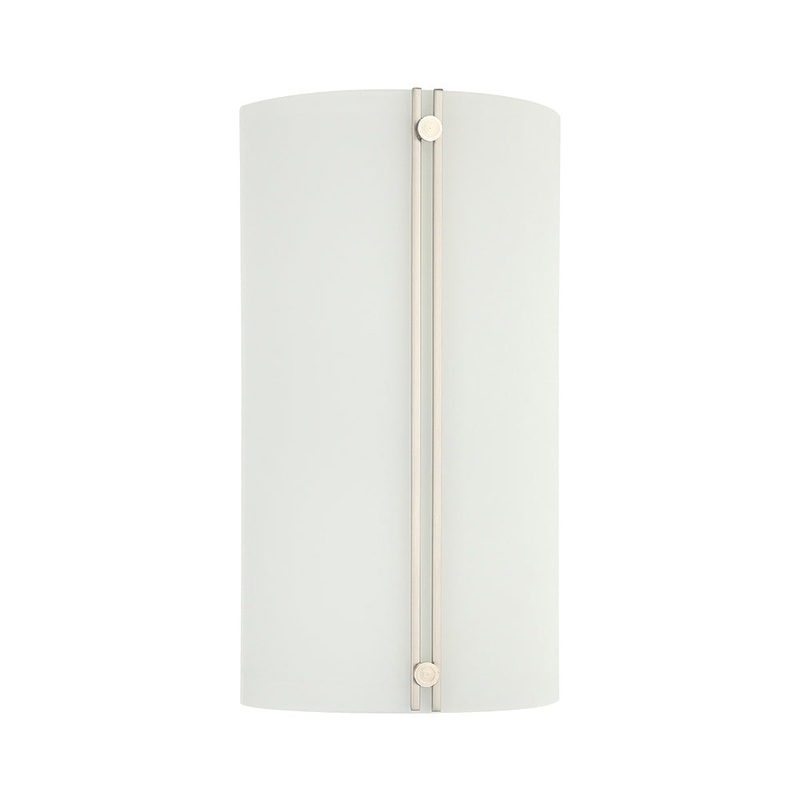 Sutlon One Light Wall Sconce in Satin Nickel