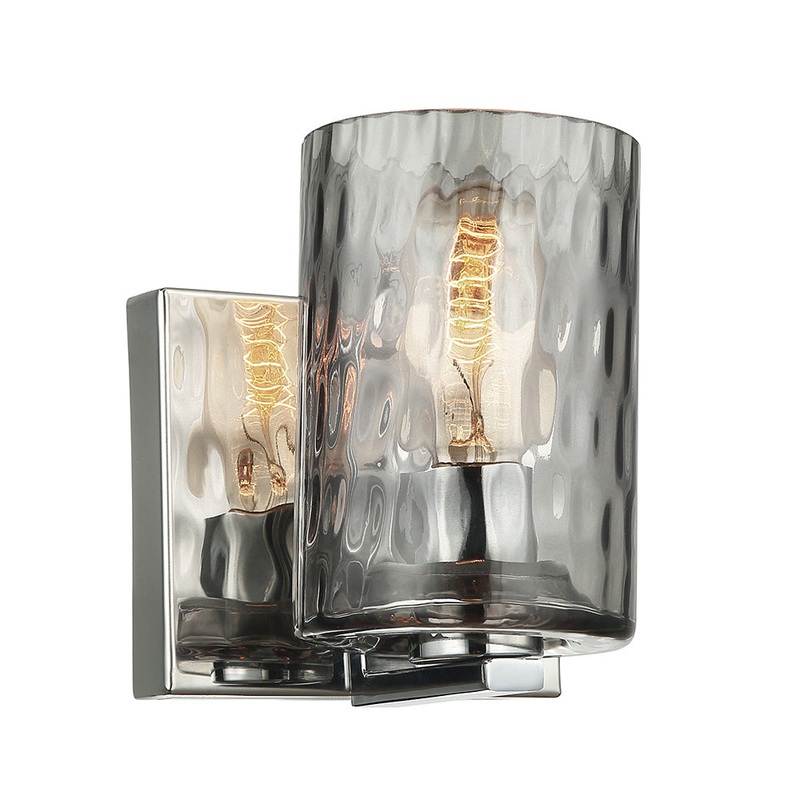 Vasto One Light Wall Sconce in Polished Chrome
