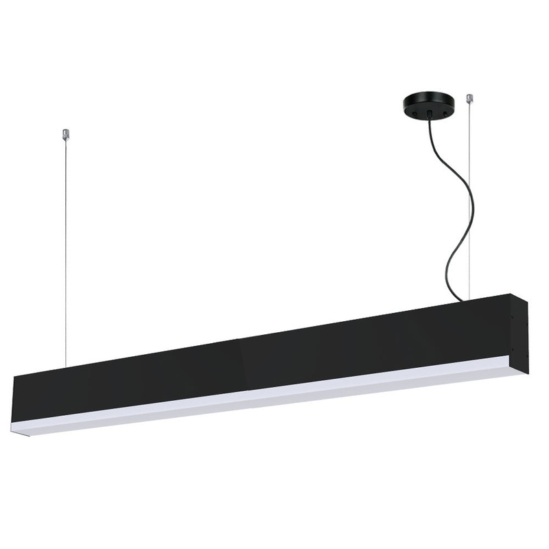 DECA LED Linear Pendant in Matte Black