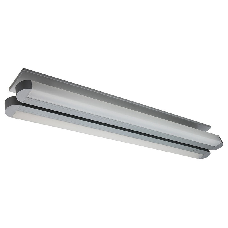 Dover LED Semi Flush Mount in Pewter