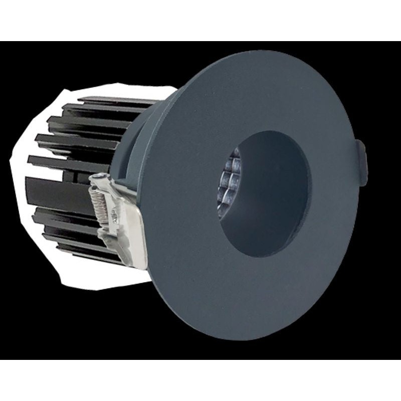 LED Recessed Light in Black