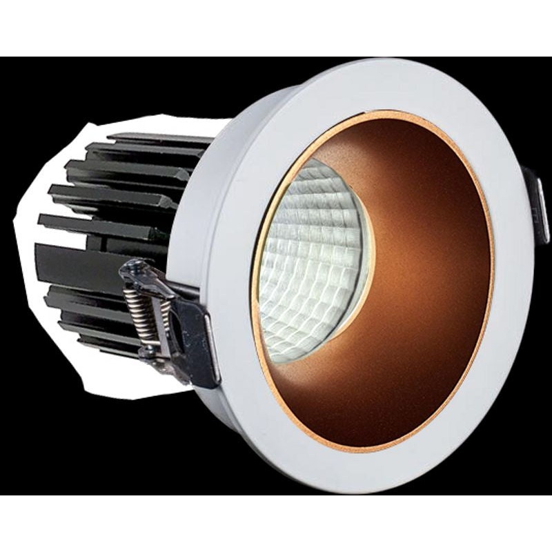 LED Recessed Light in Matte Gold