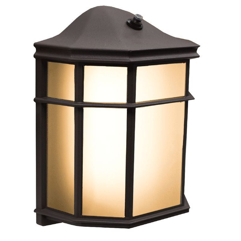 LED Residential Lanterns With Photocell in Bronze