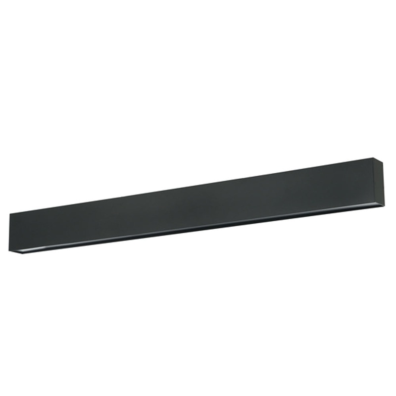 Leedon LED Flush Mount in Matte Black