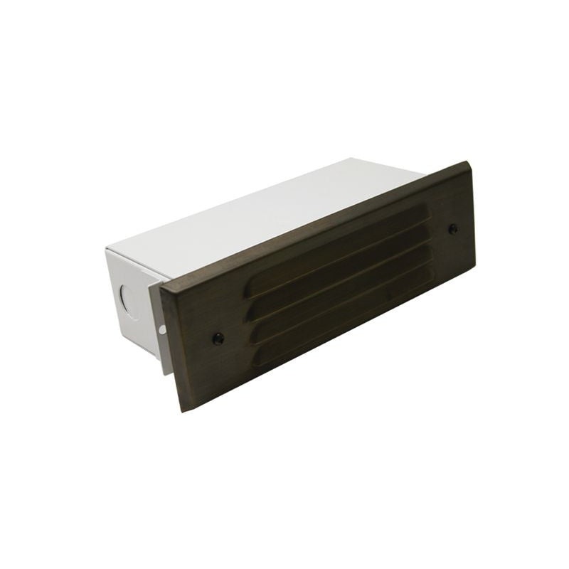 Step Light in Aged Nickel
