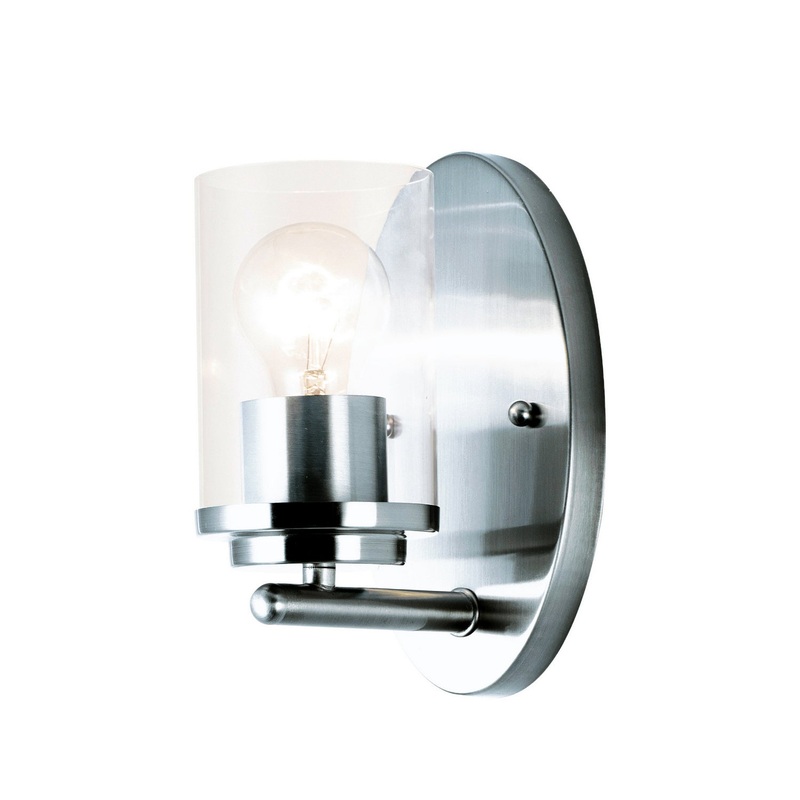 Corona One Light Wall Sconce in Polished Chrome