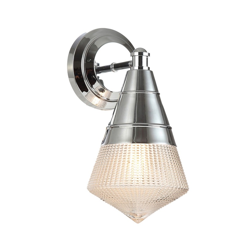 Hargreaves One Light Wall Sconce in Polished Chrome
