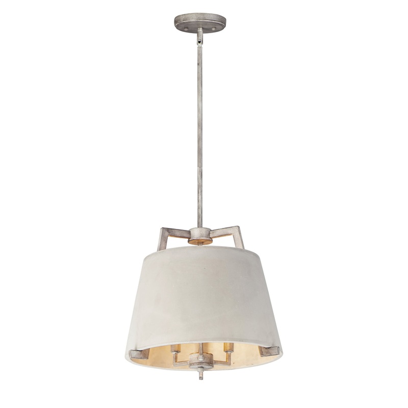 Orson Three Light Pendant in Driftwood