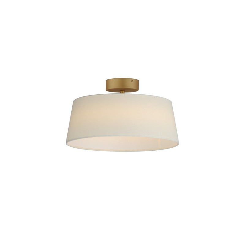 Paramount LED Flush Mount in Natural Aged Brass