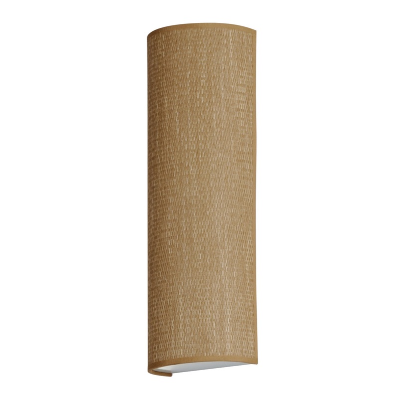 Prime LED Wall Sconce in Grasscloth