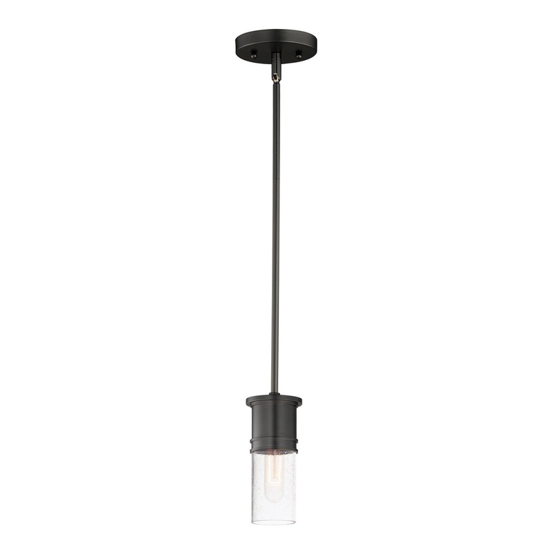 Rexford One Light Mini Pendant in Black