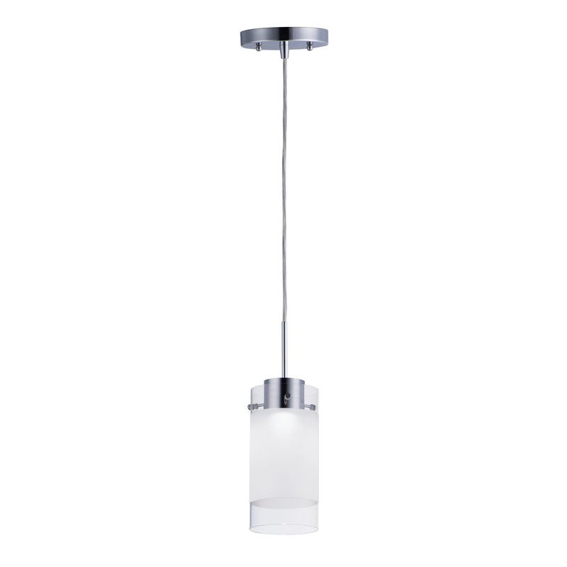 Scope LED Pendant in Polished Chrome