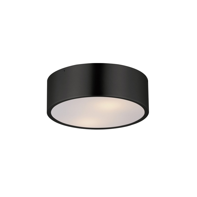 Tommy Two Light Surface Mount in Black
