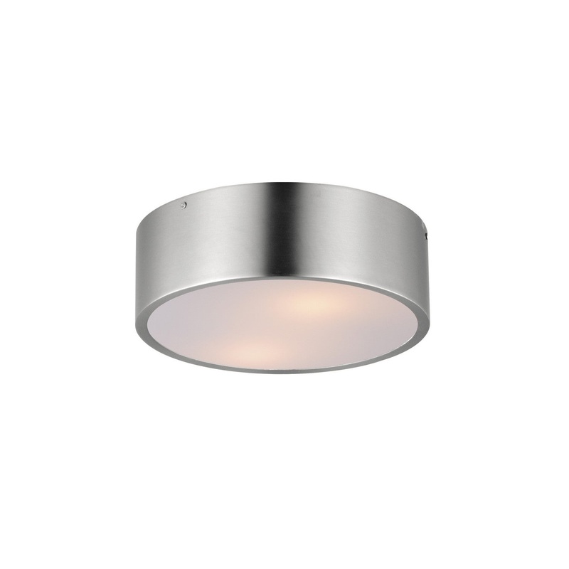 Tommy Two Light Surface Mount in Satin Nickel