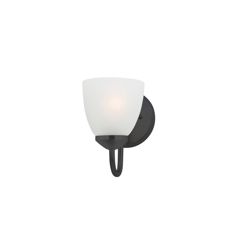 Axis One Light Bath Vanity in Black
